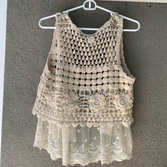 Shop Closing 2DAY Festival Lace Kimono/Vest New! - Picture 5 of 5